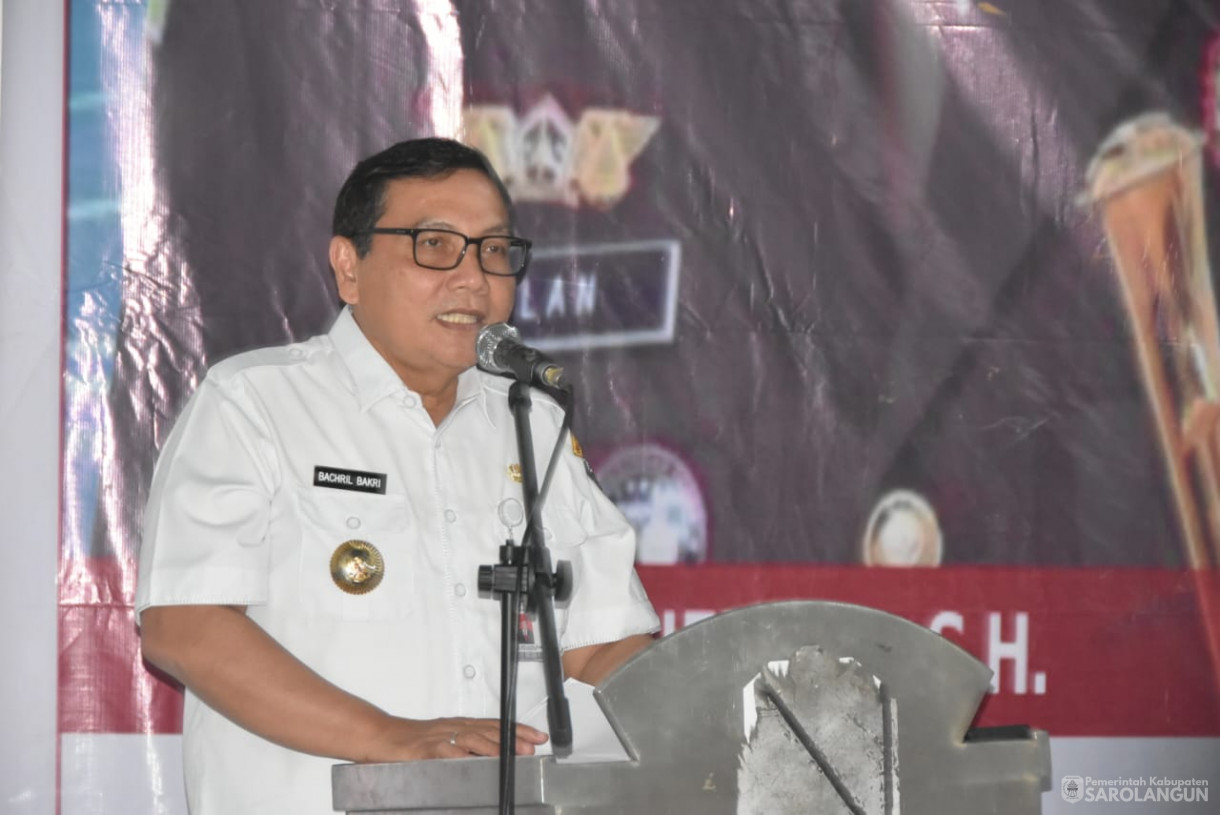 19 Oktober 2023 - Penjabat Bupati Sarolangun Menghadiri Acara Peresmian Rumah Restorative Justice dan BaleRehabilitasi Napza Adhyaksa SeProvinsi Jambi di Balai Desa Sungai Baung