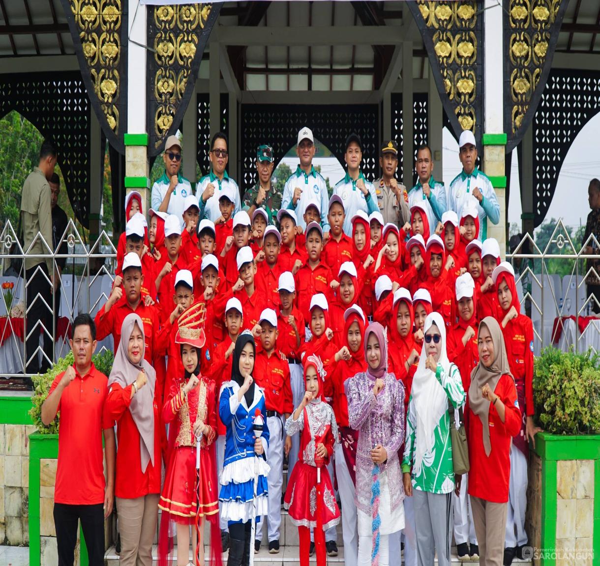 4 Juni 2026 Upacara Pembukaan O2SN, FLS3N, dan GSU Jenjang SD dan SMP Tingkat Kabupaten Sarolangun Tahun 2026 di Lapangan Gunung Kembang Sarolangun