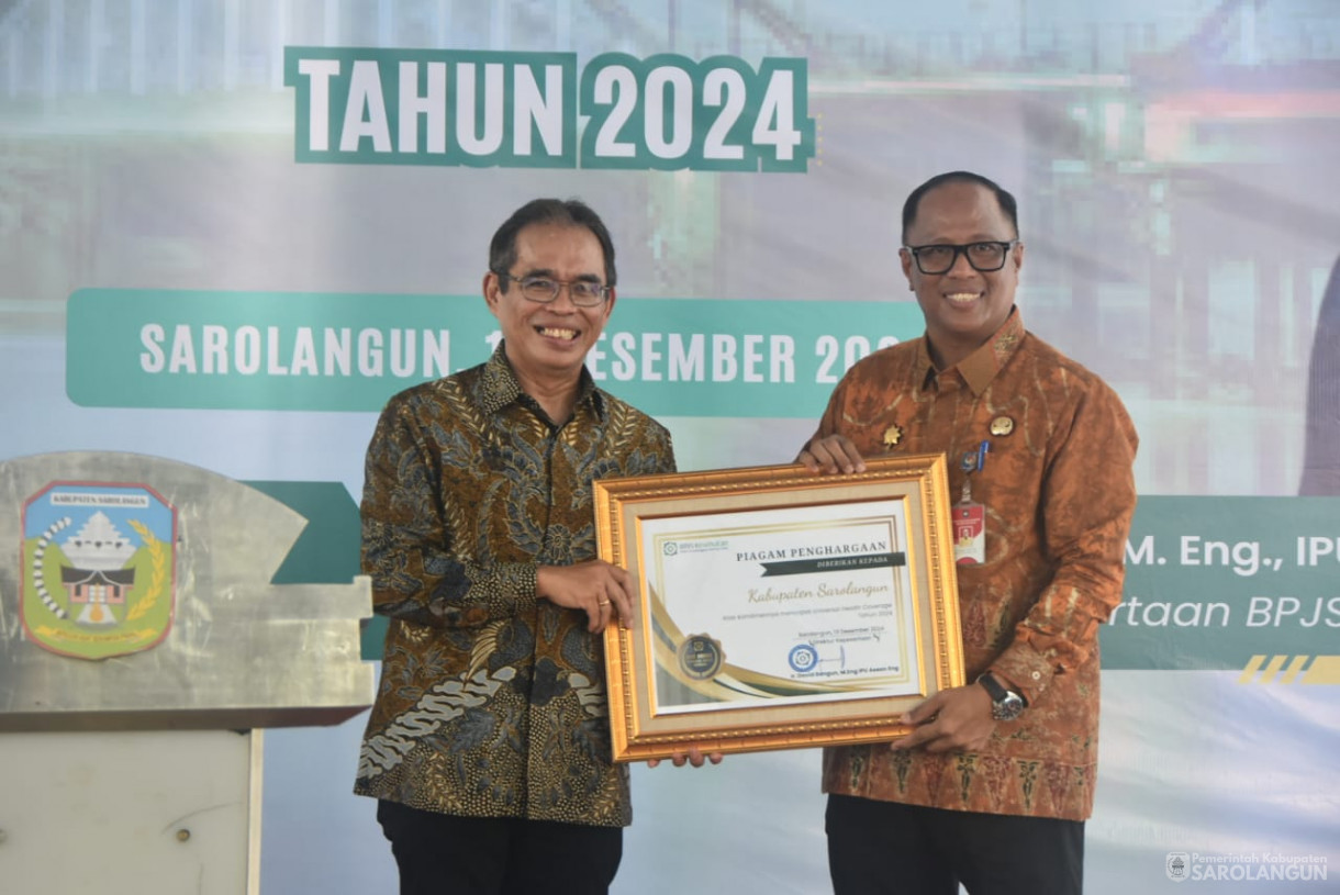 13 Desember 2024 - Launching Universal Health Coverage, Bertempat di RSUD Chatib Quzwein