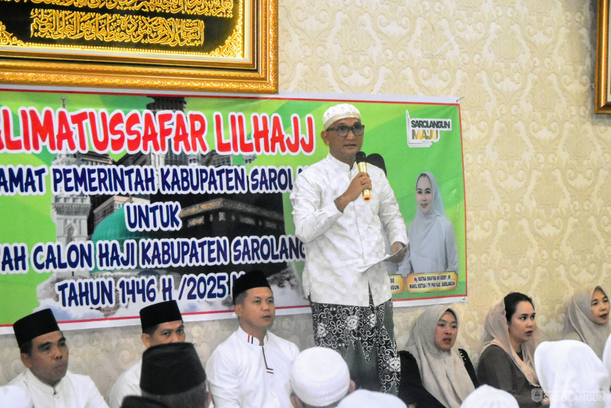 8 Mei 2025 - Walimatussafar Haji Jamaah Haji Kabupaten Sarolangun&nbsp;