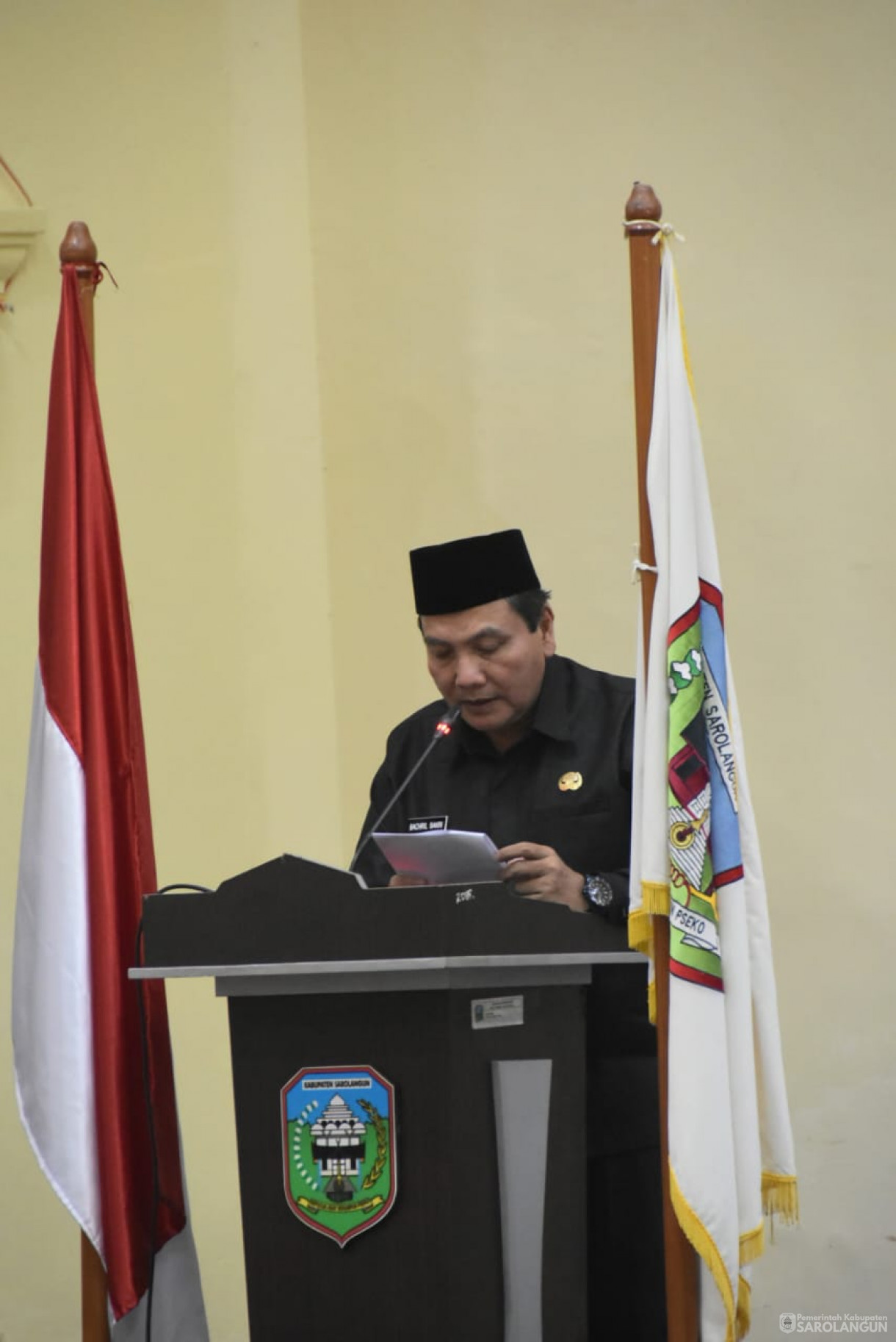 15 September 2023 - Penjabat Bupati Sarolangun Menghadiri Rapat Paripurna Tingkat 1 Tahap 1 di Gedung DPRD Sarolangun