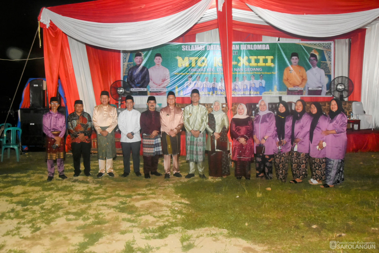 7 Mei 2025 - Pembukaan MTQ Ke XIII Tingkat Cermin Nan Gedang Tahun 2025&nbsp;