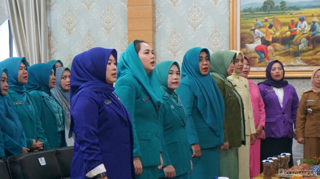 8 April 2026 Pelantikan Ketua TP PKK dan Ketua Pembina Posyandu 6 Kecamatan serta Rakor TP PKK