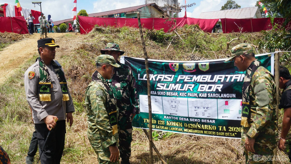 22 April 2026 Upacara Pembukaan Program TNI Manunggal Membangun Desa