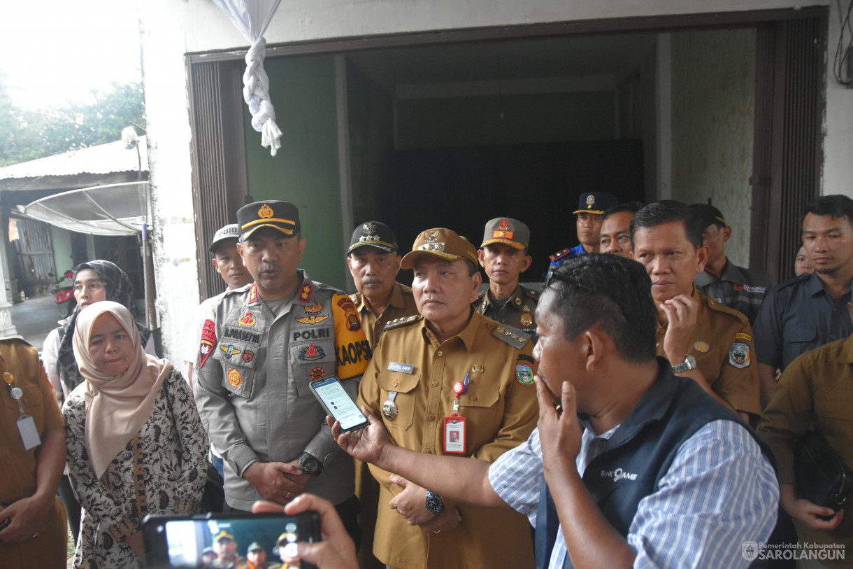 12 Februari 2024  - Meninjau Tps Beberapa Desa Di Kecamatan Pelawan