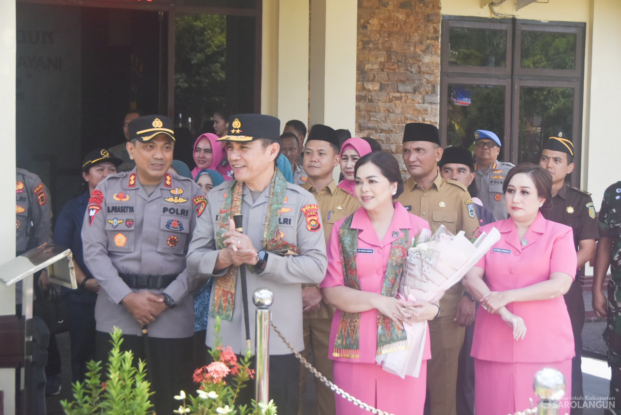 22 April 2025 - Penyambutan Kapolda Jambi Beserta Istri
