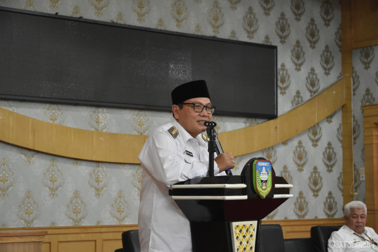 20 Desember 2023 - Rapat Koordinasi CSR Di Ruang Aula Utama Kantor Bupati Sarolangun