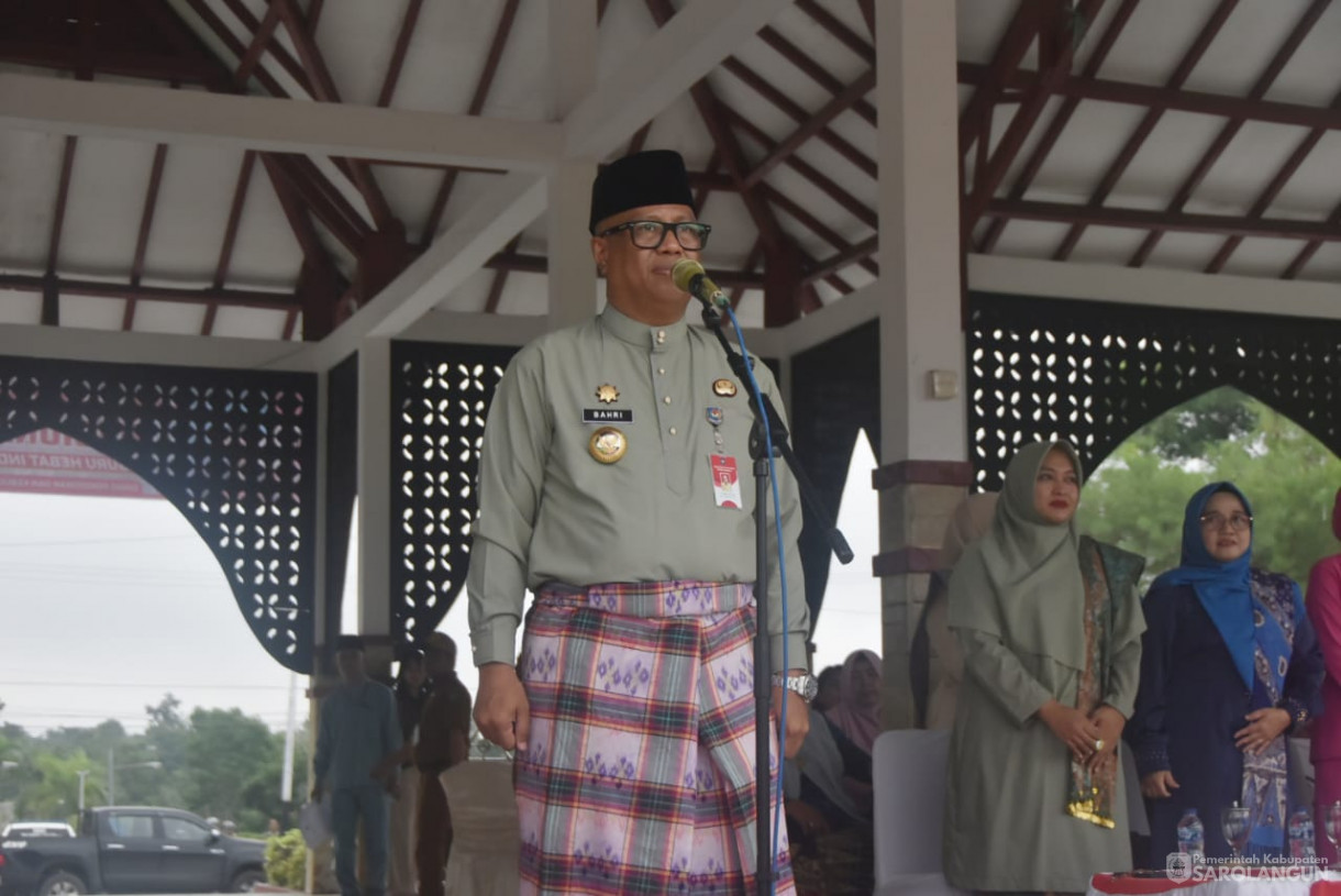 2 Desember 2024 - Upacara Hari Guru Nasional, Bertempat di Lapangan Gunung Kembang Sarolangun