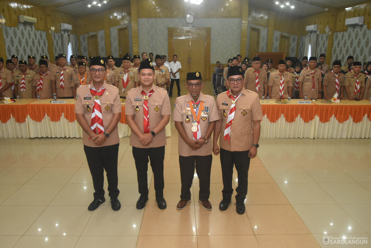 9 Juli 2025 -&nbsp;Pelantikan Ketua Majelis Pembimbing Cabang dan Wakil Ketua Majelis Cabang Gerakan Pramuka Sarolangun