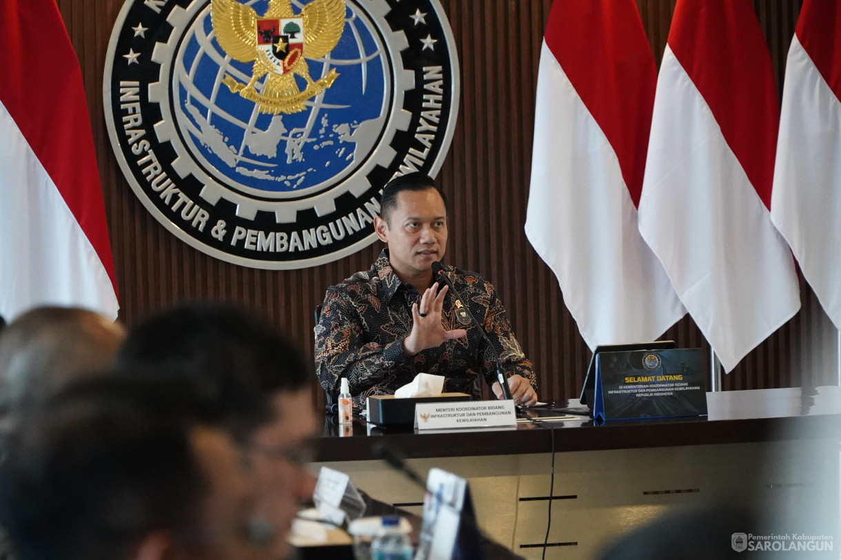 16 Juli 2025 - Bupati H Hurmin Ikut Audiensi Bersama Menteri AHY