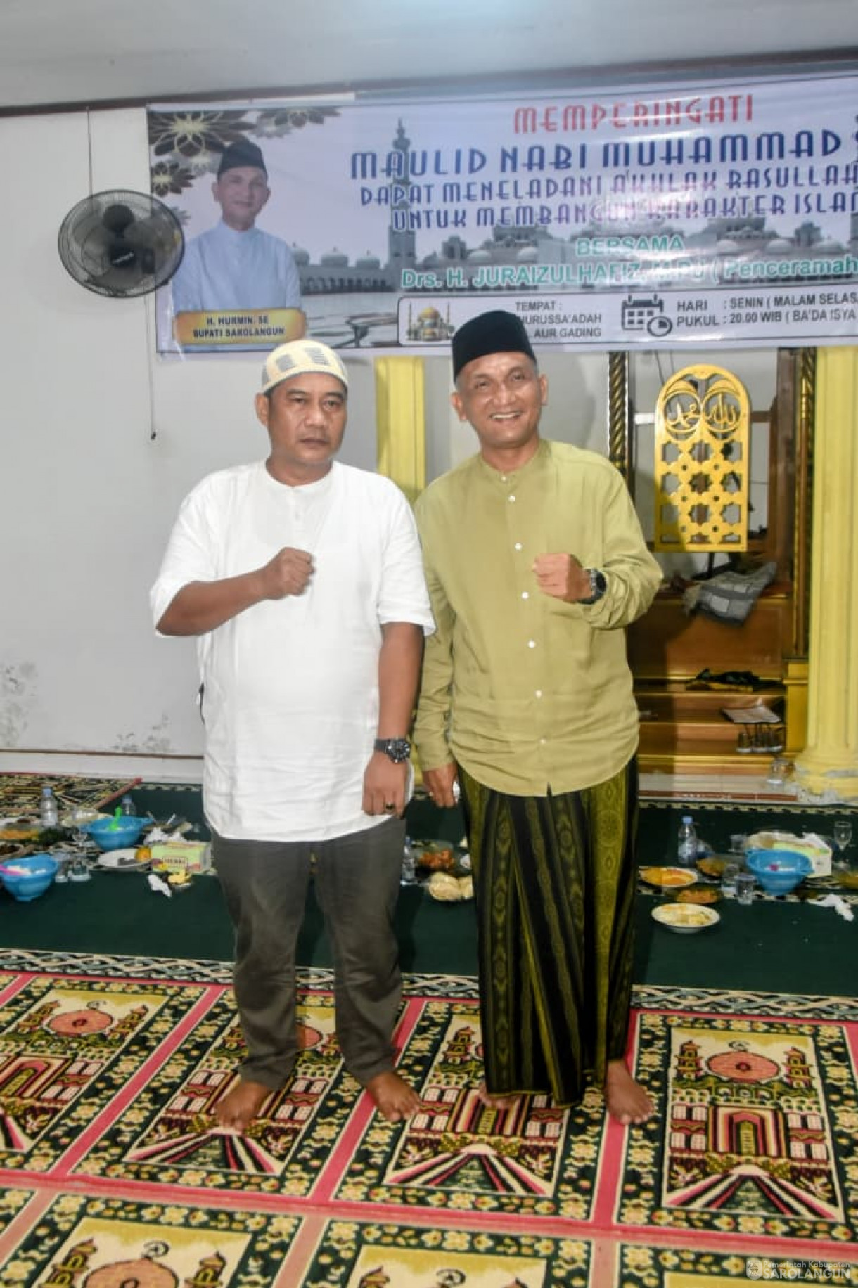 22 September 2025 Maulid Nabi Muhammad SAW di Masjid Nurussaadah RT 26 Kelurahan Aurgading