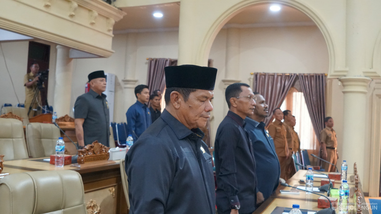 22 Juli 2025 - Kegiatan Rapat Paripurna Tingkat 1 Tahap 1