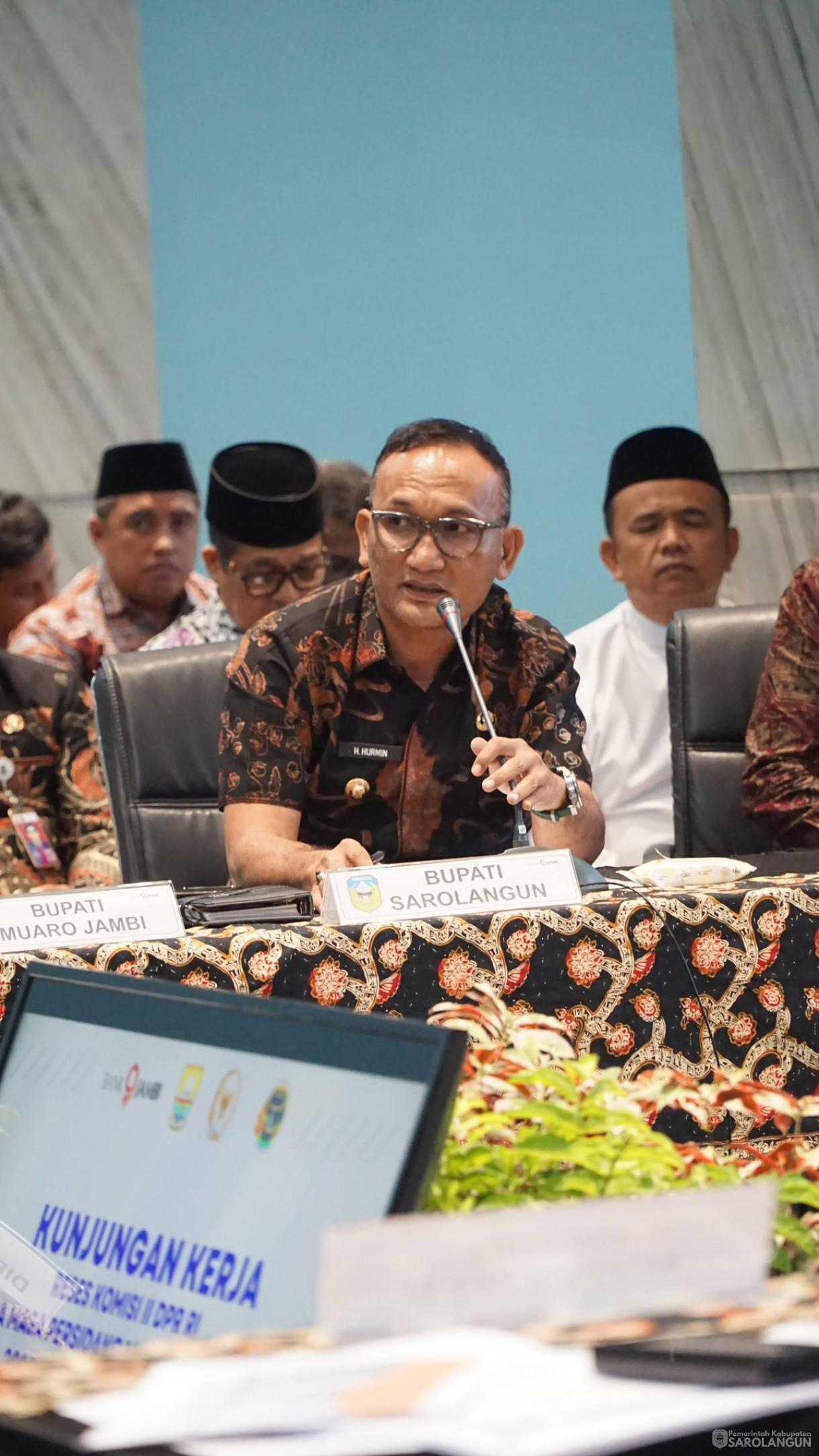 20 Februari 2026 Kegiatan Kunjungan Kerja Reses Komisi II DPR RI di Gedung Mahligai 9 Bank Jambi