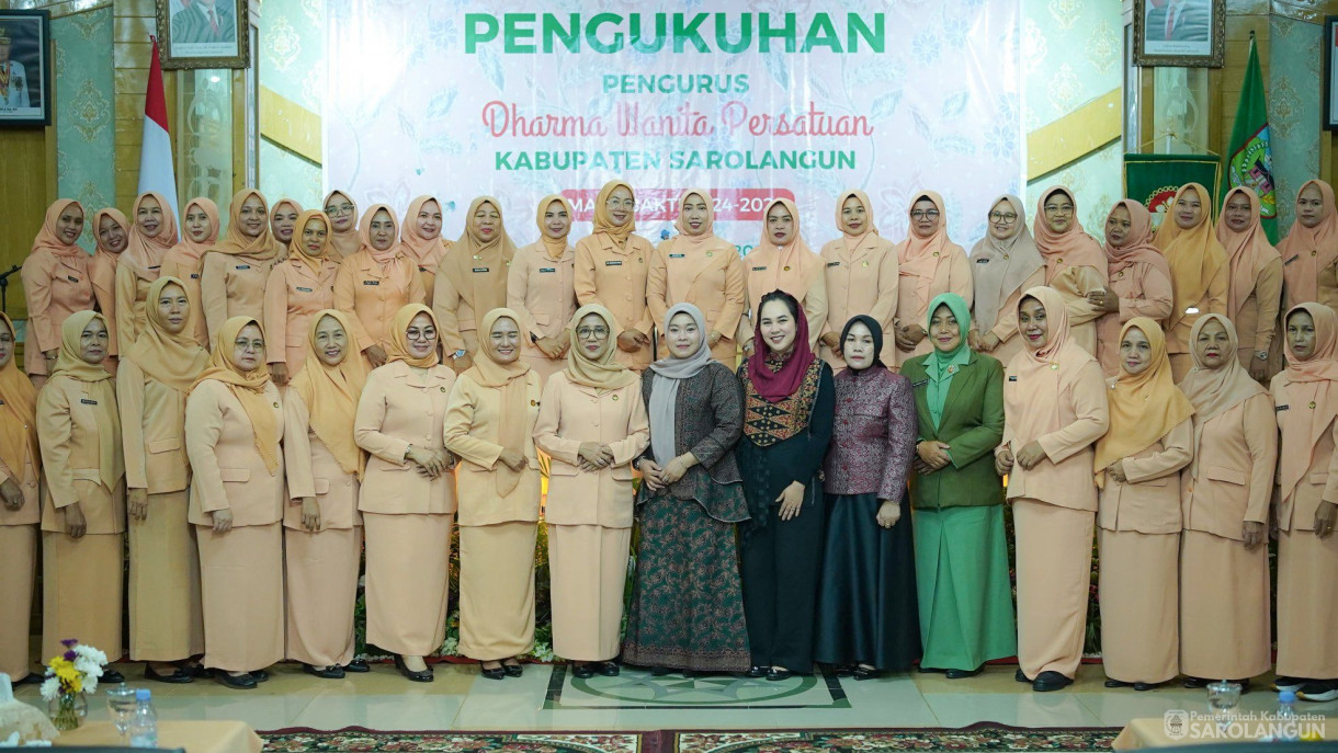 8 Mei 2026 Acara Pengukuhan Pengurus Drama Wanita Persatuan&nbsp; Kabupaten Sarolangun tahun 2024 sd 2029