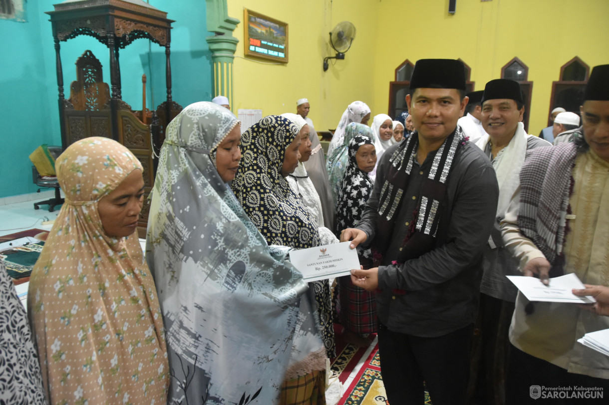 21 Maret 2024 - Safari Ramadhan Di Masjid Baitul Mukmin Desa Teluk Mancur Kecamatan Bathin VIII