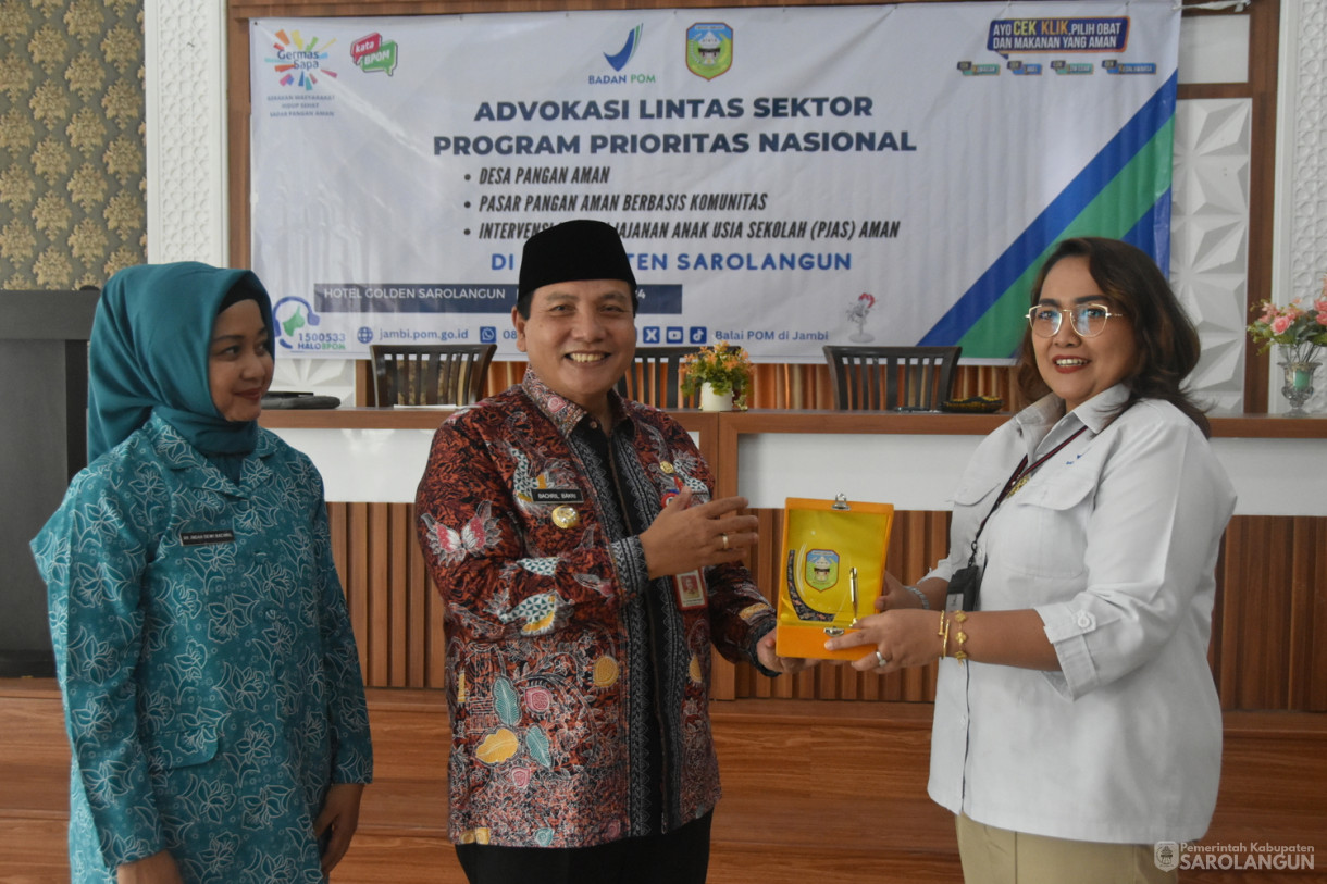 21 Maret 2024 - Pembukaan Advokasi Lintas Sektor Program Prioritas Nasional Desa Pangan Aman, Pasar Pangan Aman Berbasis Komunitas, Intervensi Pangan Jajanan Anak Usia 