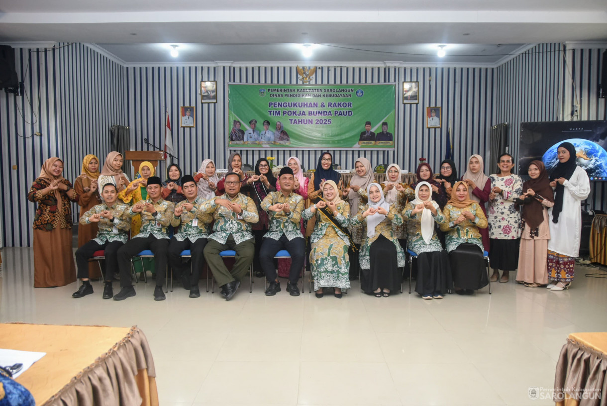 17 Juni 2025 - Pengukuhan dan Rakor TIM Pokja Bunda PAUD Tahun 2025