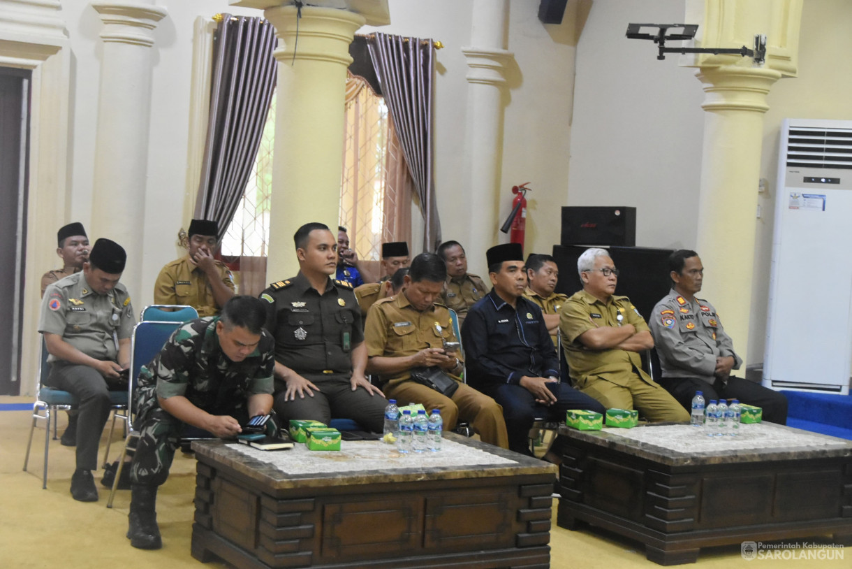 29 April 2024 - Rapat Paripurna Tingkat 1 Tahap 2 Di Gedung DPRD Kabupaten Sarolangun