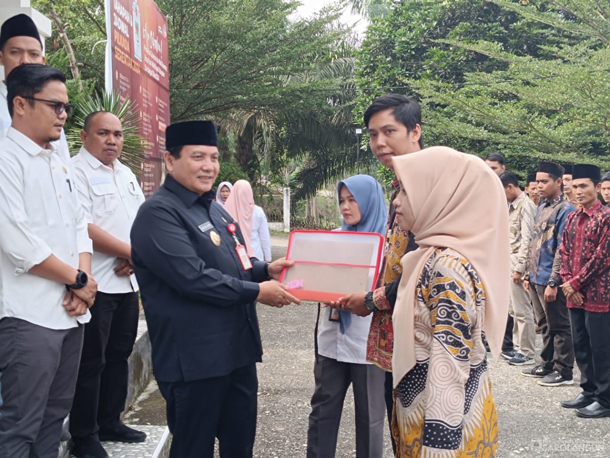 24 Juni 2024 - Apel Coklit, Pencocokan dan Penelitian Pilkada Serentak Tahun 2024, Bertempat di Kantor KPU Sarolangun