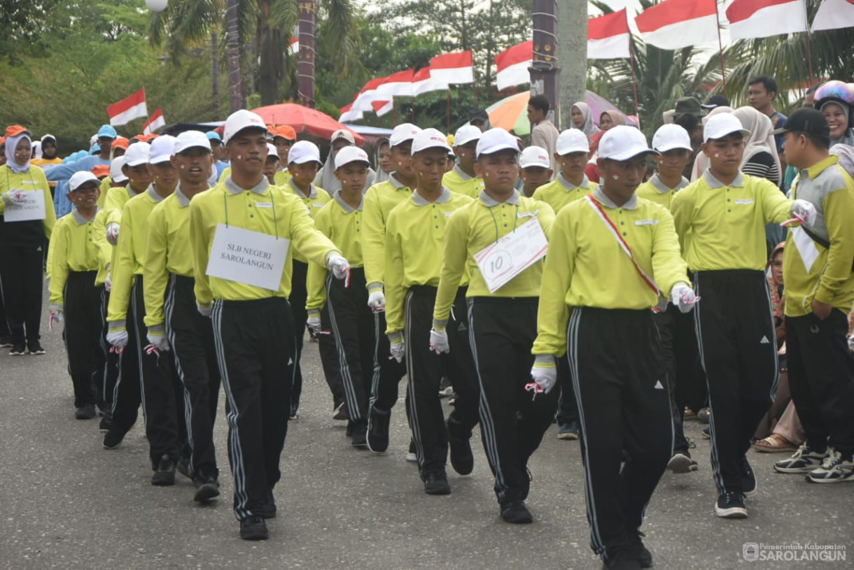 14 Agustus 2025 - Lomba Gerak Jalan Dalam Rangka Peringatan HUT RI Ke 80