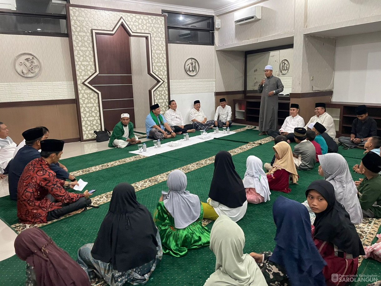 2 Maret 2024 - Acara Tausiah Agama Bersama Anak Yatim Di Rumah Dinas Bupati Sarolangun