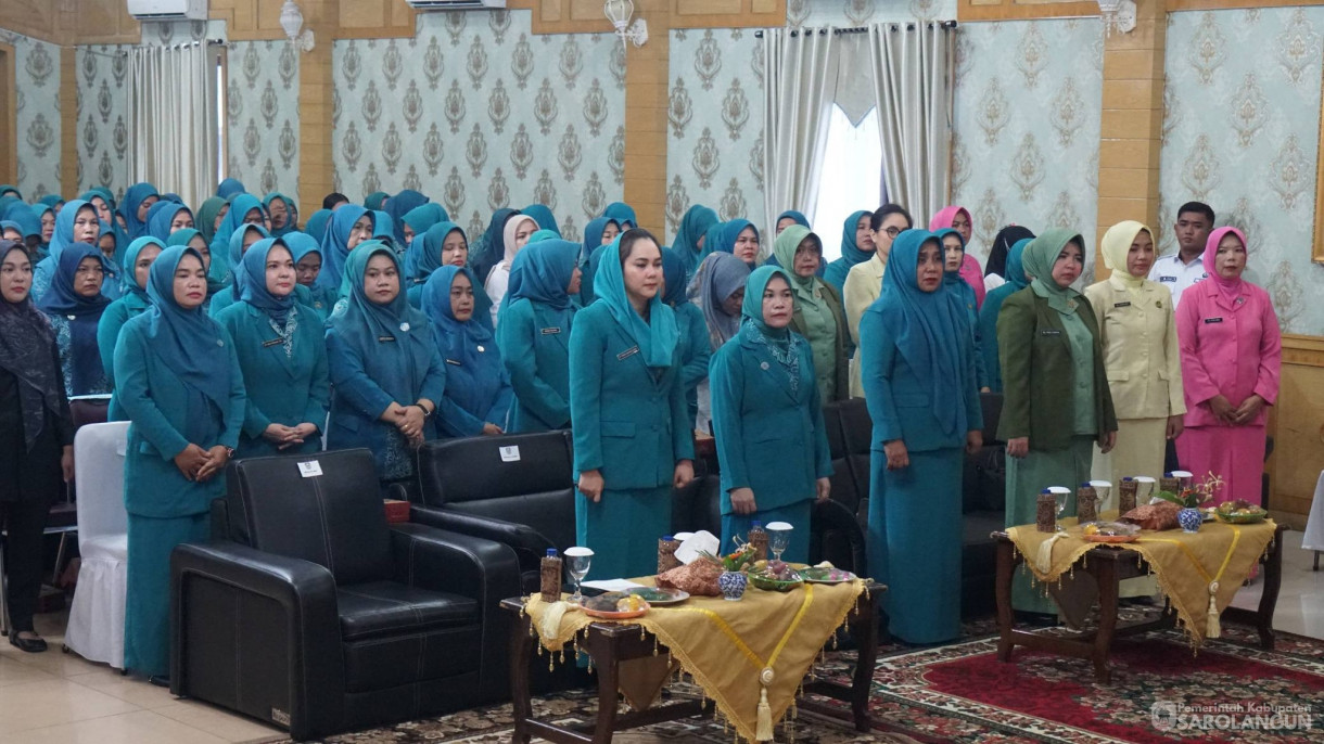 8 April 2026 Pelantikan Ketua TP PKK dan Ketua Pembina Posyandu 6 Kecamatan serta Rakor TP PKK