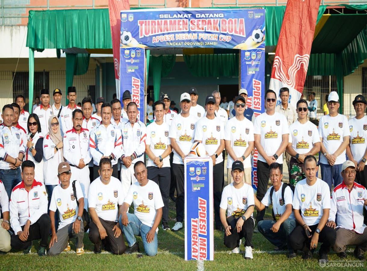 10 Juli 2026 Pembukaan Turnamen Bola Kaki APDESI Tingkat Provinsi Jambi