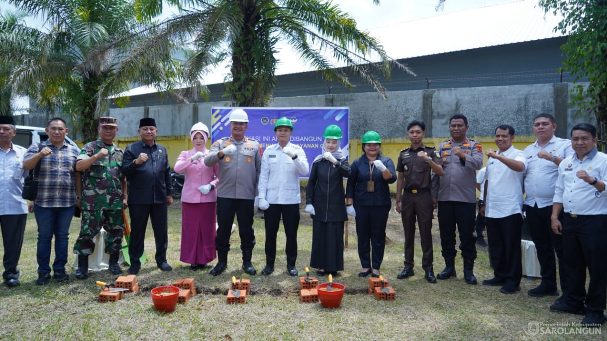 6 Agustus 2025 - Kegiatan Ground Breaking dan Launching Satuan Pelayanan Pemenuhan Gizi Polres Sarolangun SPPG Polres Sarolangun di Bertempat Kantor Camat Singkut