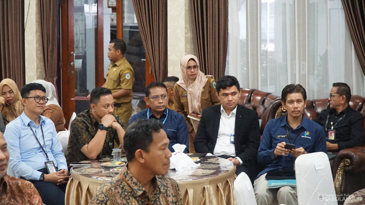 20 April 2026 Kunjungan Kerja Kepala Perwakilan Bank Indonesia Provinsi Jambi dan High Level Meeting TPID dan TP2DD Kabupaten Sarolangun