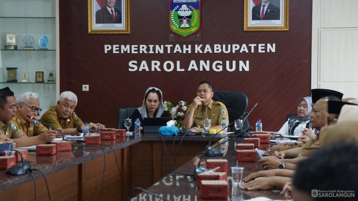 30 September 2025 Rapat Persiapan Menyambut HUT Kabupaten Sarolangun ke 26