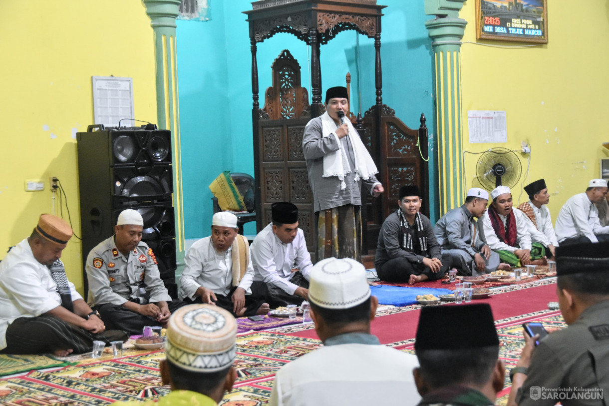 21 Maret 2024 - Safari Ramadhan Di Masjid Baitul Mukmin Desa Teluk Mancur Kecamatan Bathin VIII