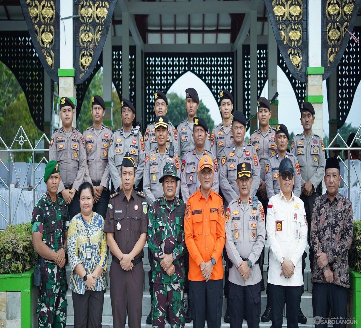 7 Juli 2026 Apel Gabungan dan Gelar Pasukan Siaga Darurat Bencana Kebakaran Hutan dan Lahan di Kabupaten Sarolangun Tahun 2026