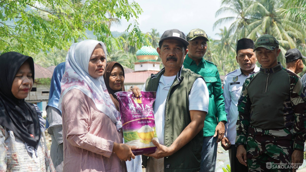 9 Mei 2026 Penyerahan Bantuan Korban Terdampak Banjir di Desa Simpang Narso dan&nbsp; Desa Muara Air Dua&nbsp; Kecamatan Batang Asai