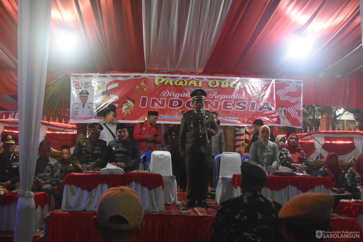 16 Agustus 2024 - Upacara Pawai Obor, Bertempat di Rumah Dinas Bupati Sarolangun