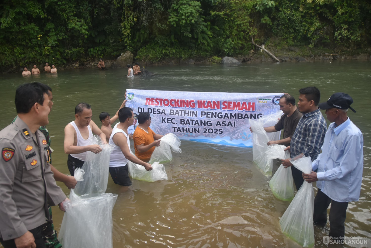 9 Agustus 2025 - Persiapan dan Pembukaan Panen Lubuk Larangan di Desa Bathin Pengambang