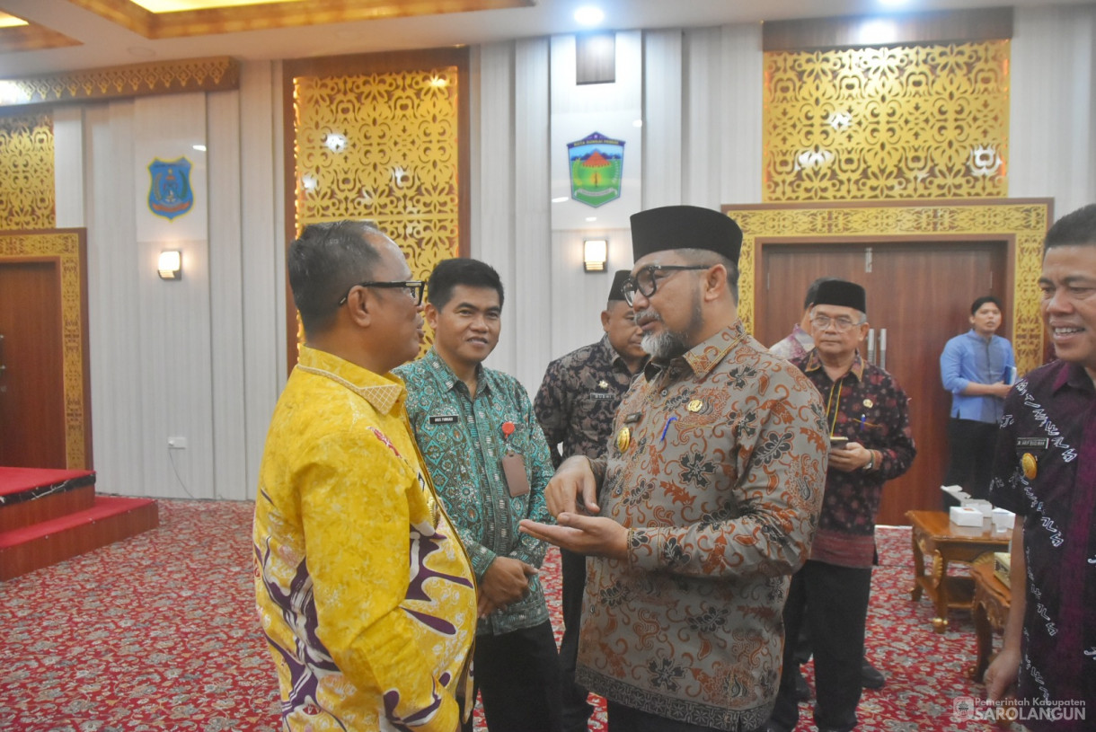 1 November 2024 -&nbsp;Penandatanganan Kesepakatan Kerjasama Dan Perjanjian Bersama Antara Pemerintah Provinsi Jambi Dengan Pemerintah Kabupaten Kota Dalam Provinsi Jambi, Bertempat di Aula Kantor Gubernur Jambi