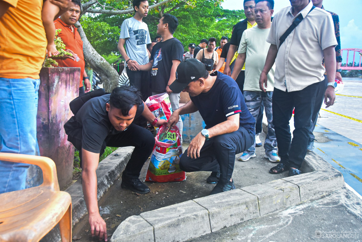 7 April 2025 - Meninjau Persiapan Balumbo Biduk Dan Gotong Royong Membersihkan Sampah di Sekitaran Tepian Cik Minah Sarolangun&nbsp;