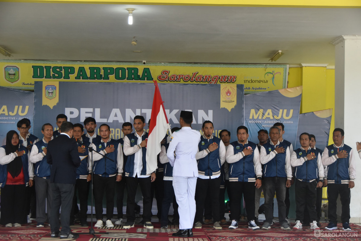 27 April 2024 - Pelantikan Komite Nasional Indonesia Sarolangun 2023 sd 2027 Di Gor Sarolangun
