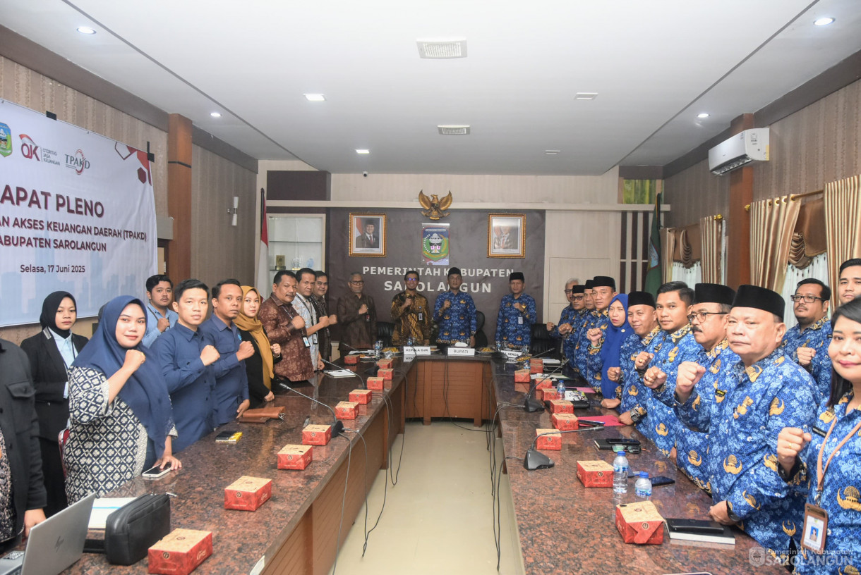 17 Juni 2025 - Rapat Pleno Tim Percepatan Akses Keuangan Daerah Kabupaten Sarolangun&nbsp;