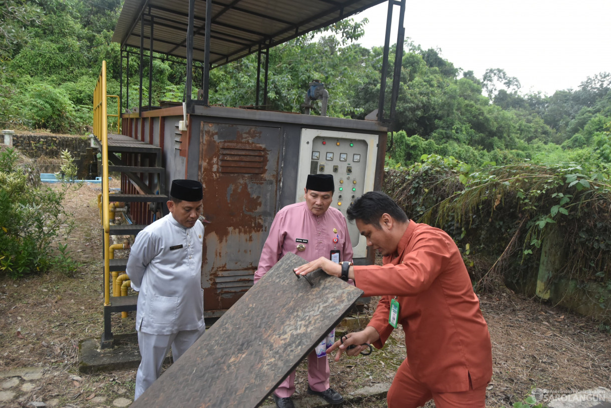 03 Juli 2024 - Meninjau Instalasi Pengolahan Air Limbah RSUD Chatib Quzwein