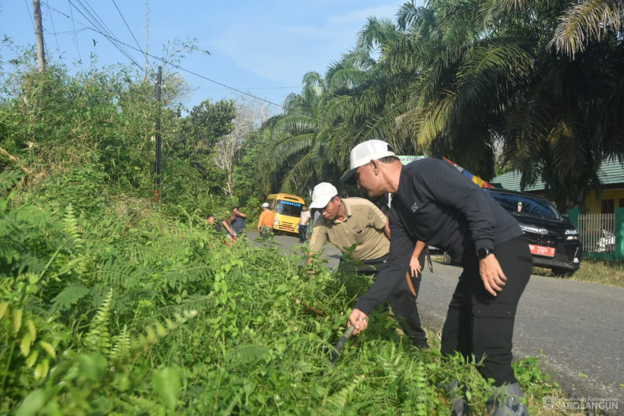 20 Juni 2025 -&nbsp;Gotong Royong Bersama di Kecamatan Bathin VIII