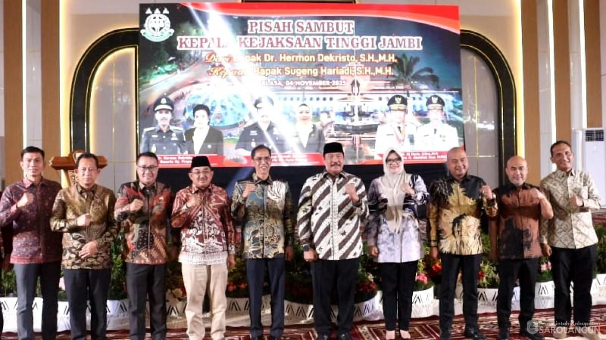 4 November 2025 Pisah Sambut Kepala Kejaksaaan Tinggi Jambi