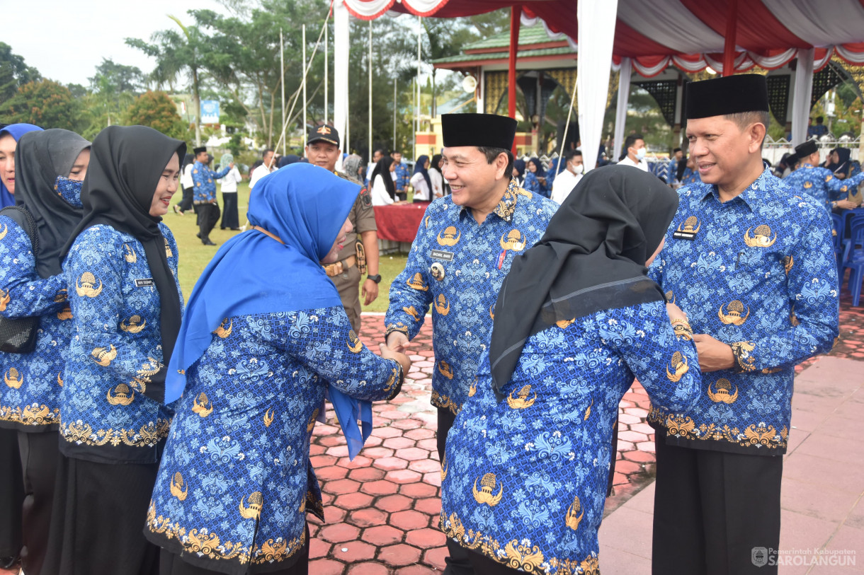 17 April 2024 - Apel Gabungan Dan Halal Bi Halal Di Lapangan Gunung Kembang Sarolangun