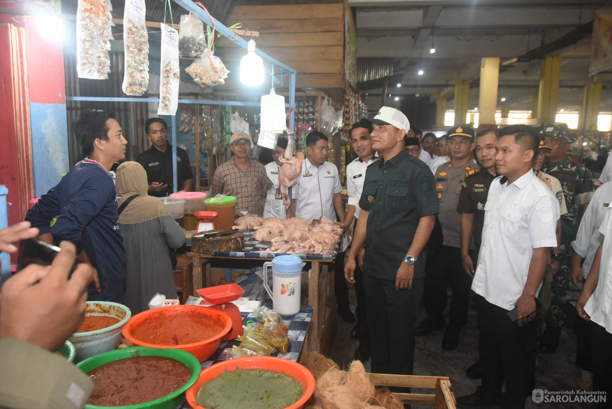 4 Juni 2025 - Sidak Pasar Singkut Menghadapi Lebaran Idul Adha&nbsp;
