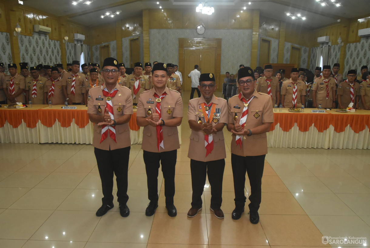 9 Juli 2025 -&nbsp;Pelantikan Ketua Majelis Pembimbing Cabang dan Wakil Ketua Majelis Cabang Gerakan Pramuka Sarolangun