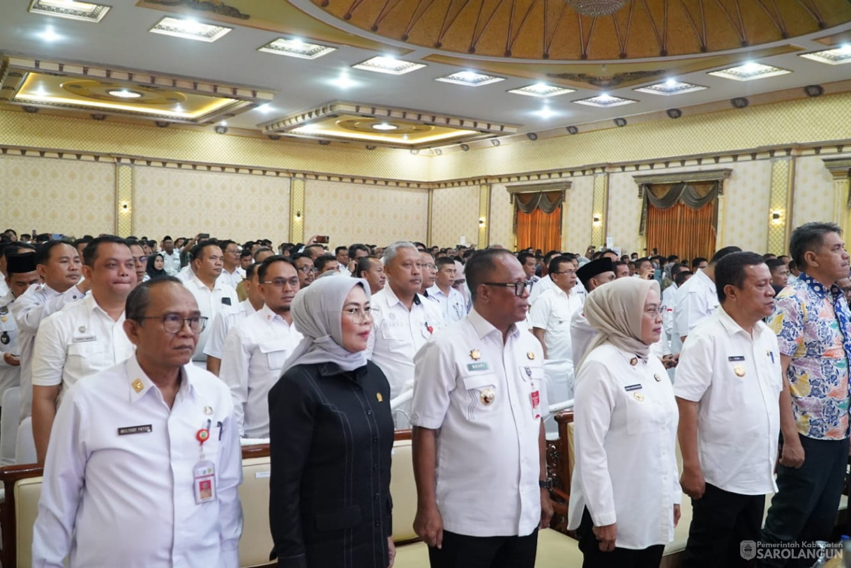 23 Oktober 2024 -&nbsp;Deklarasi Netralitas ASN Dan Kepala Desa Pada Pemilihan Kepala Daerah Serentak Tahun 2024 di Provinsi Jambi, Bertempat di Bumi Pasundan Convention Centre Kota Jambi