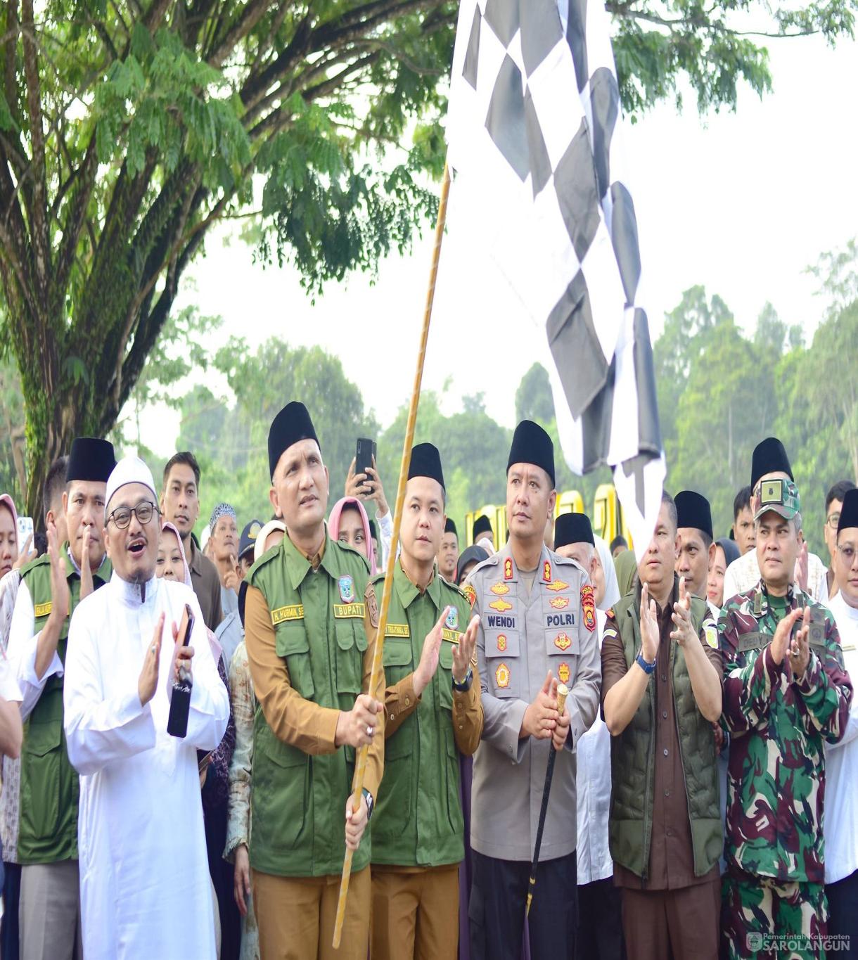 19 Mei 2026 Pelepasan Keberangkatan Jamaah Calon Haji Kabupaten Sarolangun Tahun 1447 H 2026 M dari Kabupaten Sarolangun menuju Asrama Haji Provinsi Jambi bertempat di Masjid Assulthon Sarolangun