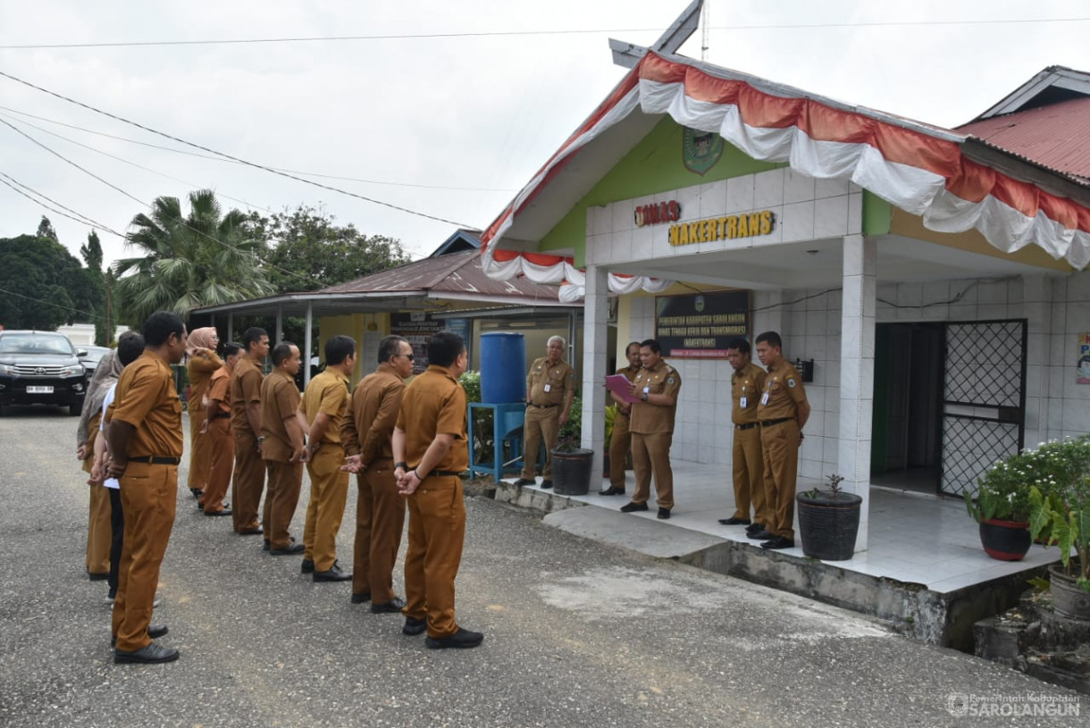 5 September 2023 - Penjabat Bupati Sarolangun Dr. Ir. Bachril Bakri, M.App.Sc Meninjau Dinas Tenaga Kerja dan Transmigrasi Sarolangun