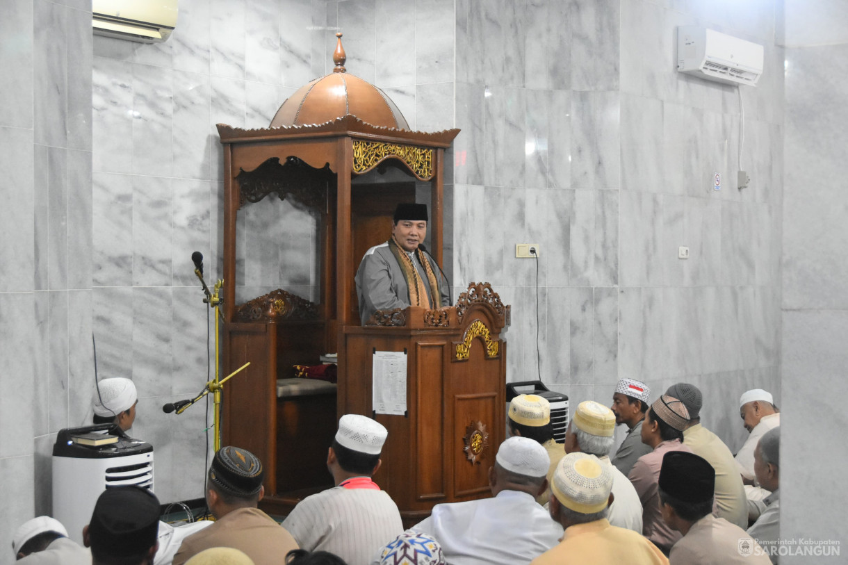 29 Maret 2024 - Safari Ramadhan Dan Penyerahan Bantuan Baznas Di Masjid Taqwa Muhammadiyah Kelurahan Pasar Sarolangun