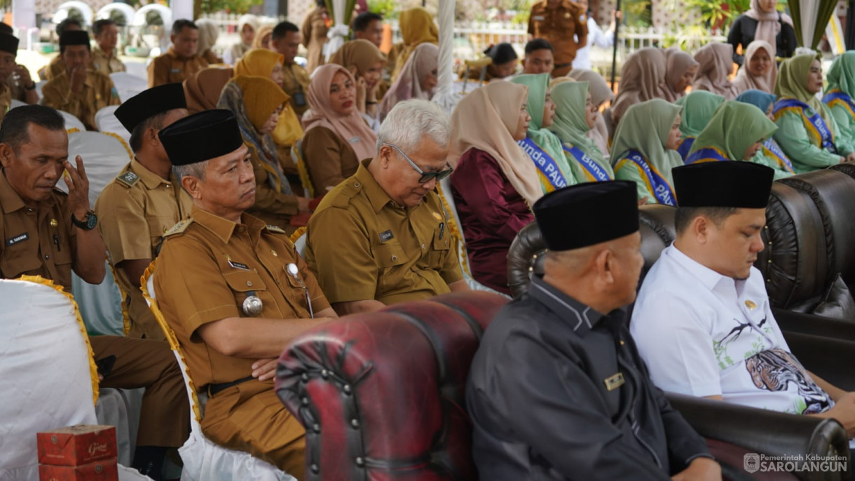 14 Juli 2025 - Pj Sekda Kabupaten Sarolangun Membuka Kegiatan Penguatan Transisi PAUD Ke SD Masa Transisi Masa Pengenalan Lingkungan Sekolah Ramah Tahun 2025 di SD 57 Sungai Benteng Kecamatan Singkut